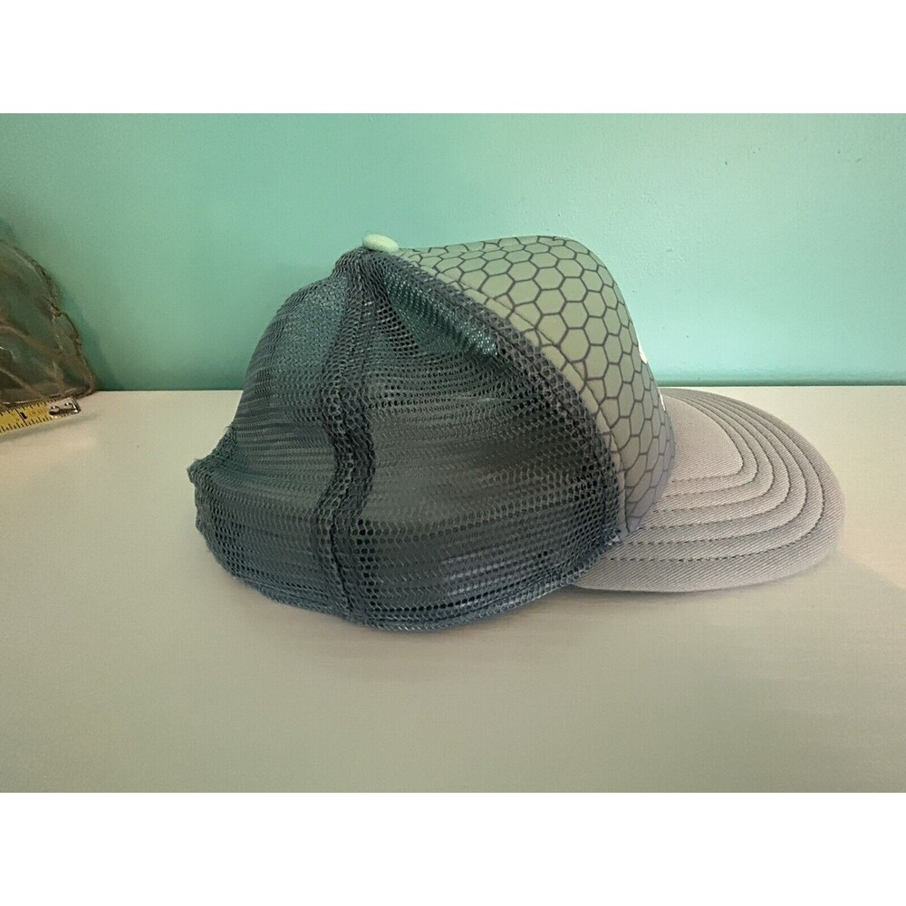 Southern Tide T3 Trucker Hat Tsunami Grey/Blue Tarpon Foam Mesh Snapback - Picture 4 of 6